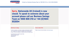 Desktop Screenshot of nationwideuk.ie